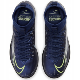 Chuteira Nike Mercurial Superfly 7 Academy Mds Ic Junior BQ5529 401 azul marinho azul marinho 1