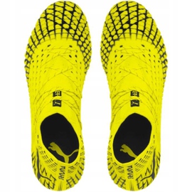 Chuteiras Puma Future 4.1 Netfit Fg Ag amarelo-preto 105579 03 1