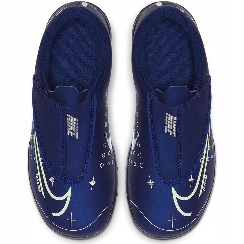 Chuteiras Nike Mercurial Vapor 13 Club Mds Tf Ps (V) Junior CJ1180 401 azul marinho azul marinho 1
