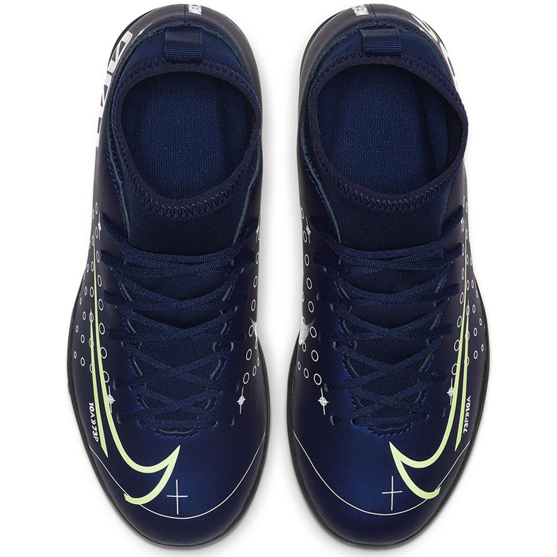 Chuteira Nike Mercurial Superfly 7 Club Mds Tf Junior BQ5416 401 azul marinho azul marinho 1