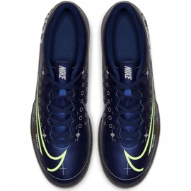 Chuteira Nike Mercurial Vapor 13 Club Mds Ic Junior CJ1174 401 azul marinho azul marinho 1