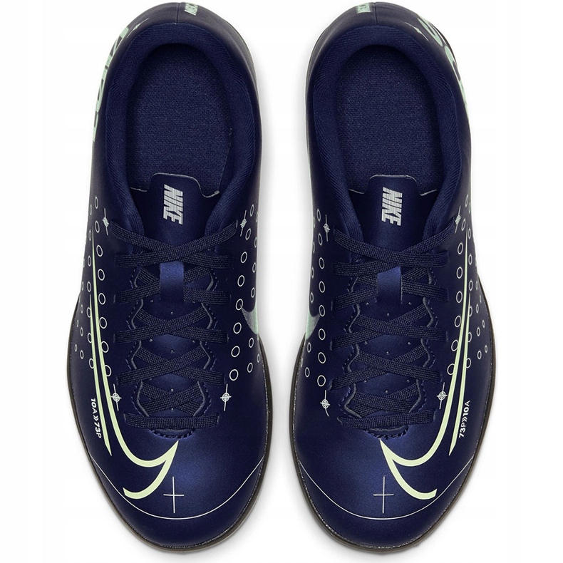 Chuteira Nike Mercurial Vapor 13 Club Mds Tf Junior CJ1179 401 multicolorido azul marinho 1
