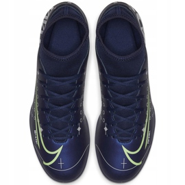 Chuteira Nike Mercurial Superfly 7 Club Mds FG / MG Junior BQ5418 401 azul marinho azul 1