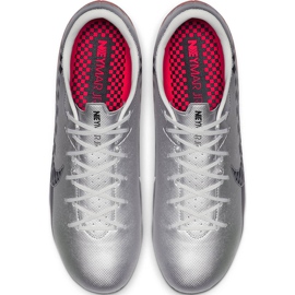 Chuteiras Nike Mercurial Vapor 13 Academy Neymar FG / MG AT7960 006 cinza cinza 1