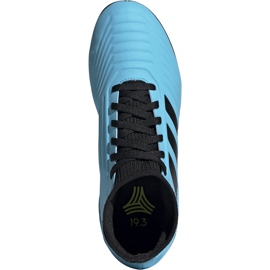 Chuteiras adidas Predator 19.3 Tf Jr azul G25803 1