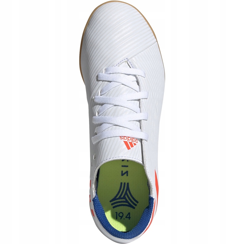 Adidas Nemeziz Messi 19.4 In Jr branco chuteiras F99928 multicolorido 1