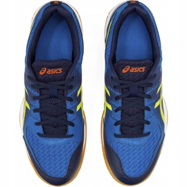 Tênis masculino de voleibol Asics Gel Rocket 9 azul marinho 1071A030 400 1