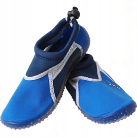 Sapatos de praia Crowell azul e azul marinho para crianças 1