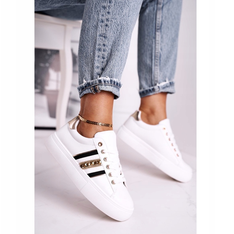 FB1 Calçados Esportivos Femininos, Branco Rylee 1