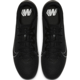 Chuteiras Nike Mercurial Vapor 13 Pro Tf AT8004 001 preto preto 1