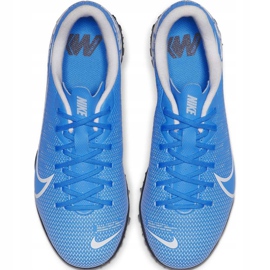 Chuteira Nike Mercurial Vapor 13 Academy Tf Junior AT8145 414 azul azul 1