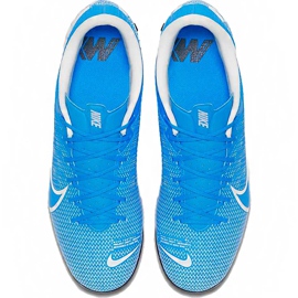 Chuteiras Nike Mercurial Vapor 13 Academy Tf AT7996 414 multicolorido azul 1 Chuteiras Nike Mercurial Vapor 13 Academy Tf AT7996 414 multicolorido azul 1