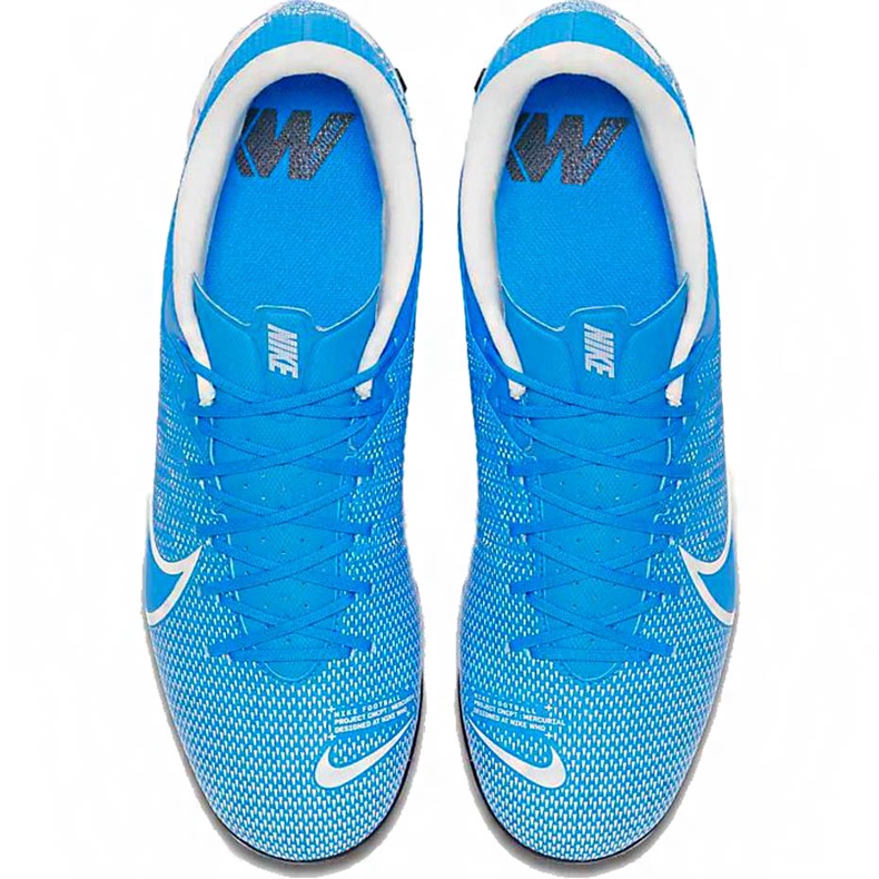 Chuteiras Nike Mercurial Vapor 13 Academy Tf AT7996 414 multicolorido azul 1 Chuteiras Nike Mercurial Vapor 13 Academy Tf AT7996 414 multicolorido azul 1