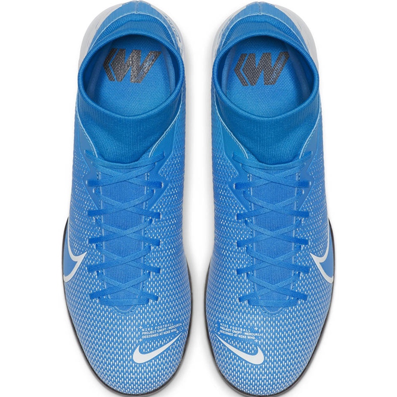 Chuteiras Nike Mercurial Superfly 7 Academy Ic AT7975 414 azul azul 1 Chuteiras Nike Mercurial Superfly 7 Academy Ic AT7975 414 azul azul 1