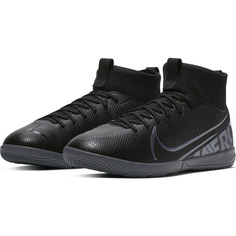Chuteiras Nike Mercurial Superfly 7 Academy Ic Junior AT8135 001 preto preto 1