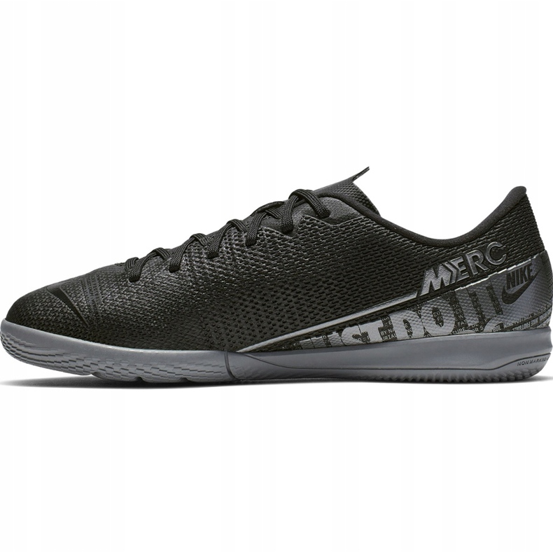 Chuteira Nike Mercurial Vapor 13 Academy Ic Junior AT8137 001 preto preto 1