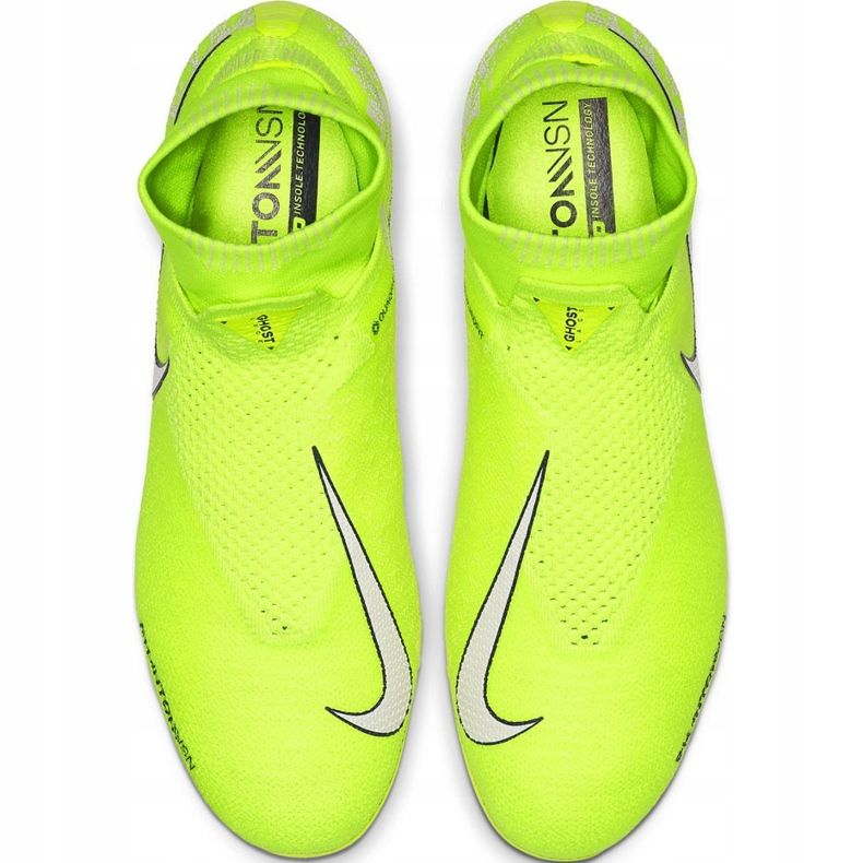 Chuteiras Nike Phantom Vsn Elite Df Fg AO3262 717 amarelo amarelo 1
