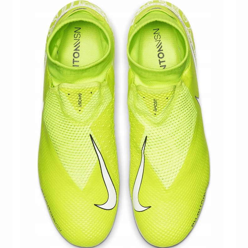Chuteira Nike Phantom Vsn Pro Df Fg AO3266 717 amarelo amarelo 1