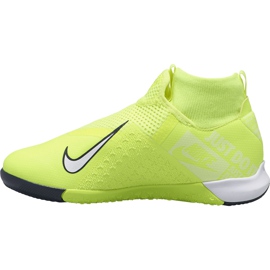 Chuteiras Nike Phantom Vsn Academy Df Ic Junior AO3290 717 amarelo amarelo 1