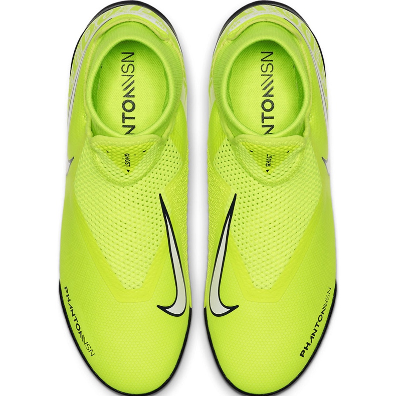 Chuteira Nike Phantom Vsn Academy Df Tf AO3269 717 amarelo amarelo 1