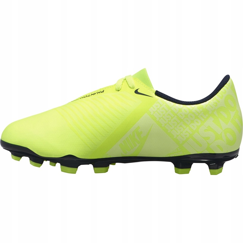 Chuteiras Nike Phantom Venom Club Fg Junior AO0396 717 amarelo amarelo 1