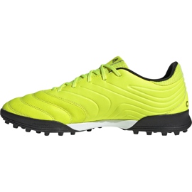 Chuteiras amarelas Adidas Copa 19.3 Tf F35507 amarelo amarelo 1