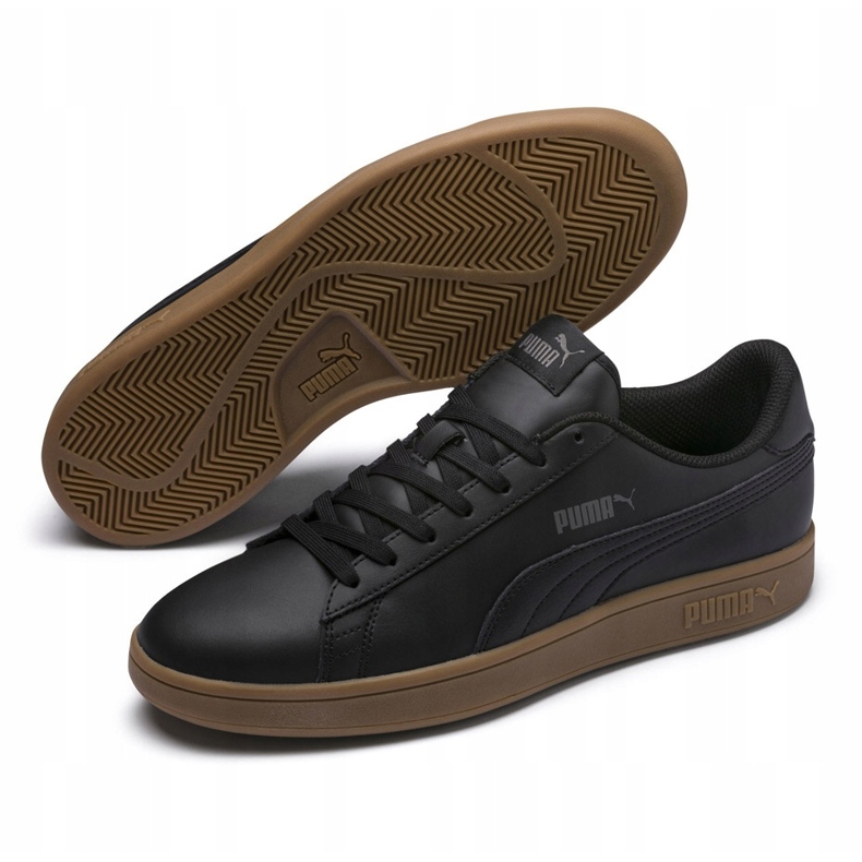 Sapatos masculinos Puma Smash v2 L preto 365215 12 1