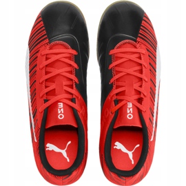 Puma One 5.4 It Junior 105664 03 chuteiras multicolorido vermelho 1