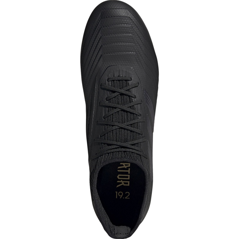 Chuteiras adidas Predator 19.2 Fg pretas F35603 preto preto 1