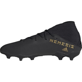 Botas de futebol adidas Nemeziz 19.3 Fg pretas F34390 preto preto 1