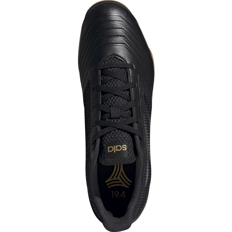 Chuteiras adidas Predator 19.4 In Sala pretas F35633 preto preto 1