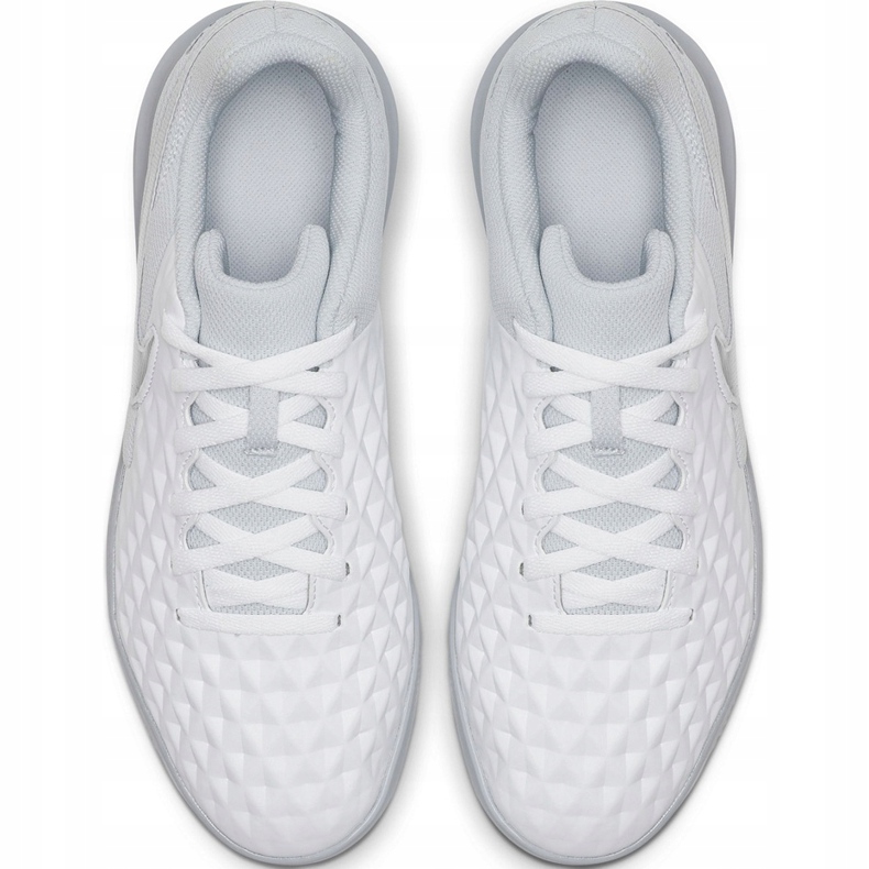 Chuteiras Nike Tiempo Legend 8 Club Ic Junior AT5882 100 branco branco 1