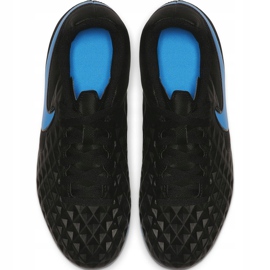 Chuteiras Nike Tiempo Legend 8 Club FG / MG Junior AT5881 004 preto preto 1