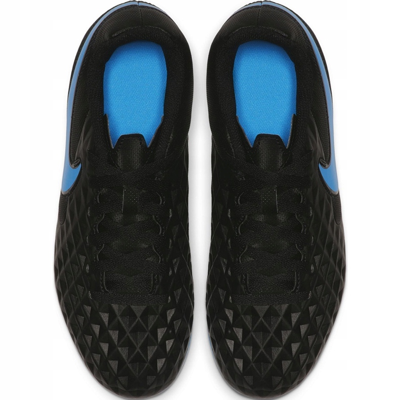 Chuteiras Nike Tiempo Legend 8 Club FG / MG Junior AT5881 004 preto preto 1