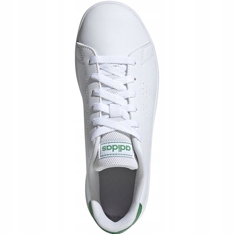 Sapatos infantis brancos Adidas Advantage K EF0213 1