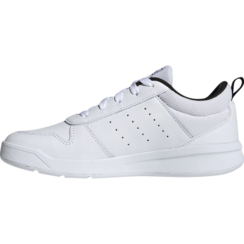 Sapatos infantis Adidas Tensaur K branco e preto EF1085 1