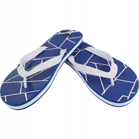 Chinelos masculinos 4F cobalto H4L19 KLM001 36S azul cinza 1