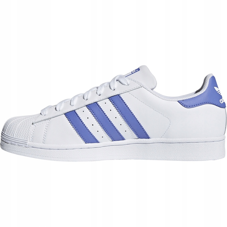 Sapatos masculinos adidas Superstar G27810 brancos 1