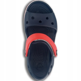 Sandálias Crocs para crianças Sandálias Crocband Kids azul escuro vermelho 12856 485 azul marinho 1