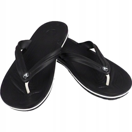 Chinelos Crocs Crocband Flip preto 11033 001 1