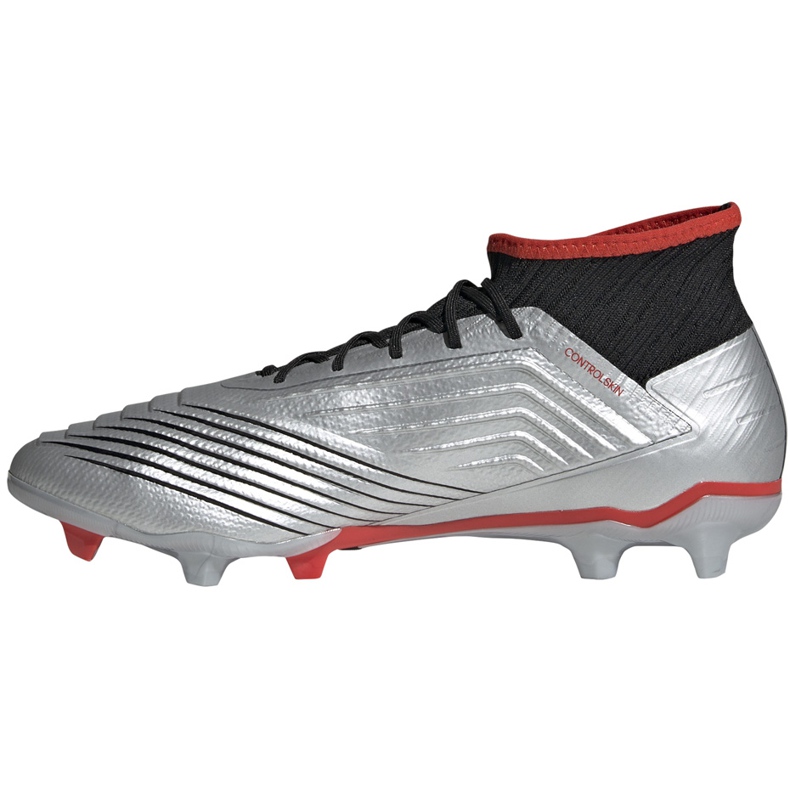Chuteiras adidas Predator 19.2 Fg prata F35601 cinza cinza 1