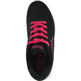 Kappa Siga sapatos femininos preto e rosa 242495 1122 1