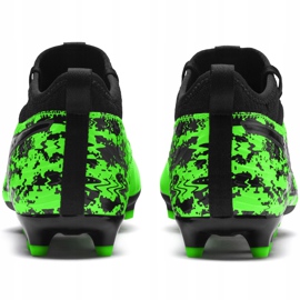 Puma One 19.3 Fg Ag 105486 04 chuteiras multicolorido verde 1
