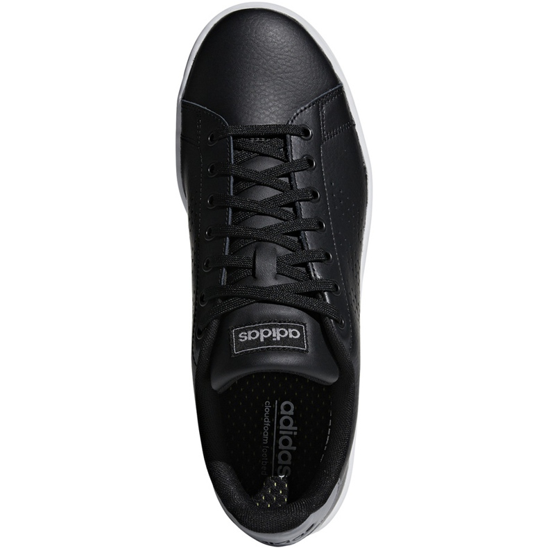 Sapatos masculinos Adidas Advantage pretos F36431 1