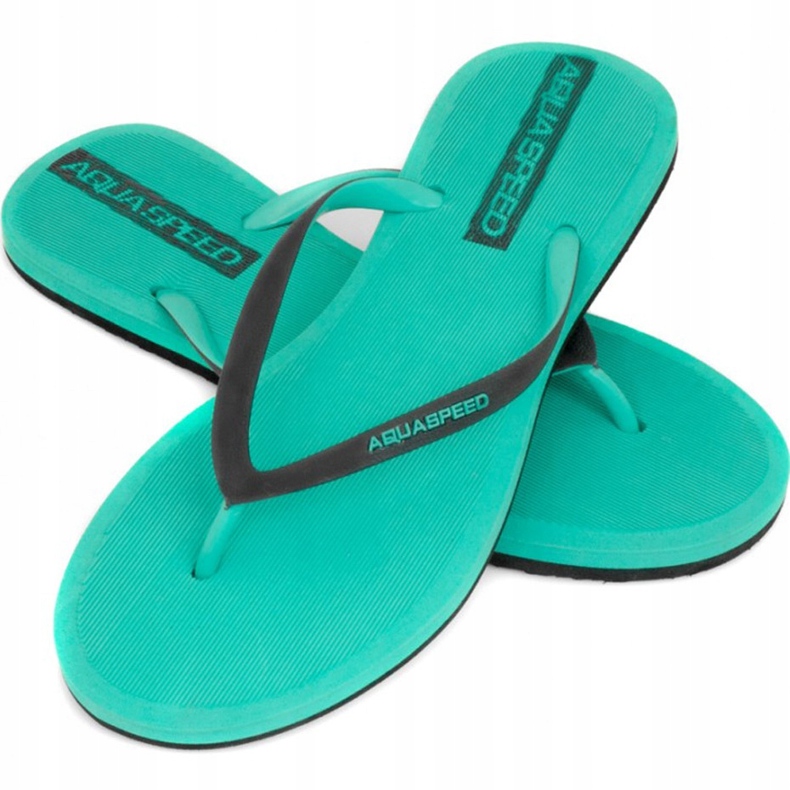 Chinelos de piscina femininos Aqua-speed Genoa col.01 azul 1