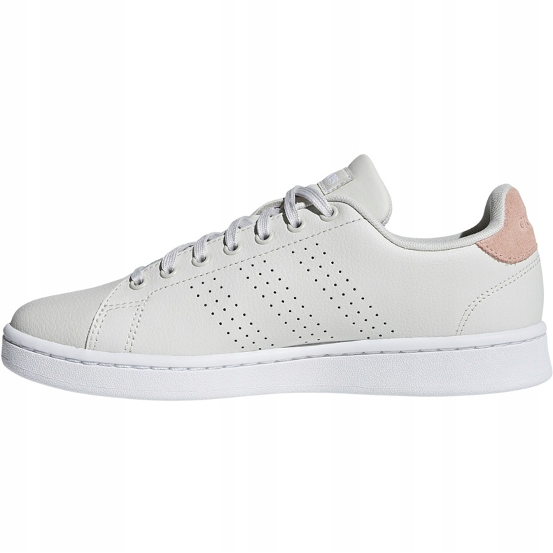 Sapatos femininos Adidas Advantage bege F36480 1
