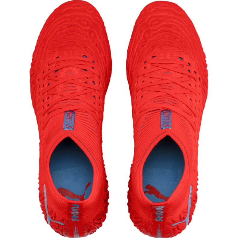 Puma Future 19.1 Netfit Mx Sg 105530 01 chuteiras vermelho 2