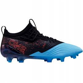 Puma One 19.1 Syn Fg Ag 105481 01 chuteiras preto preto 1