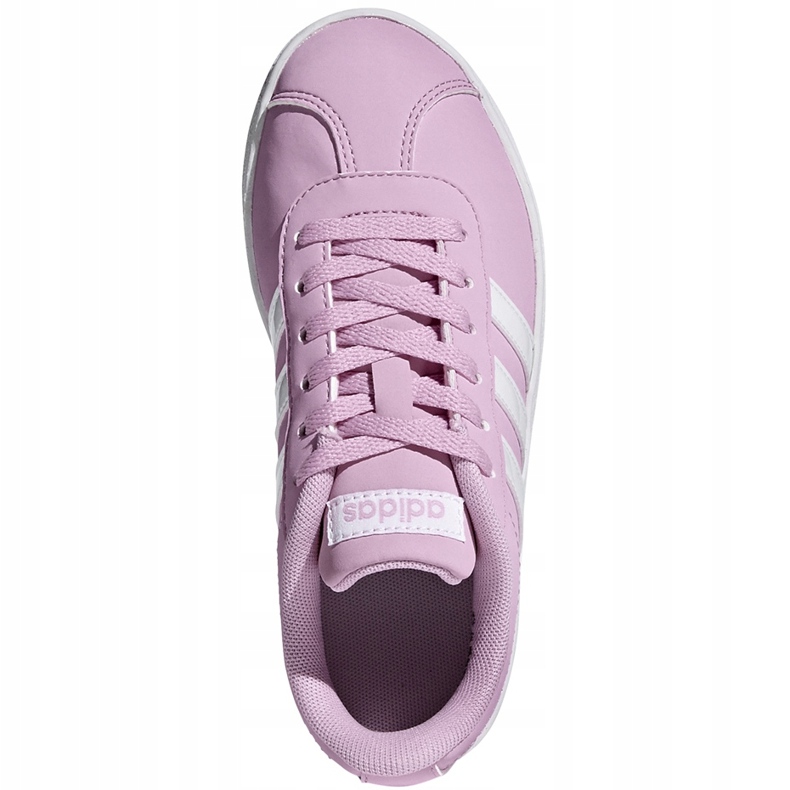 Sapatos Adidas Vl Court 2.0 K rosa DB1517 1