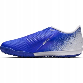 Chuteiras Nike Phantom Venom Academy Tf Jr AO0377 104 multicolorido azul 1